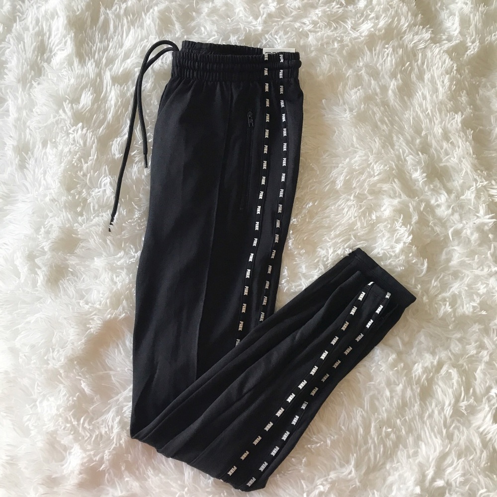 VS PINK Skinny Track Pant size Small NEW WITH TAGS